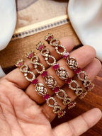 Luxury American Diamond Zircon Bangles – Premium Quality