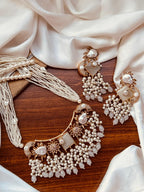 Turkish Mala Pearl Jewelry Set