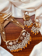 Turkish Mala Pearl Jewelry Set