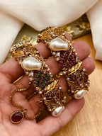 Handcrafted Turkish Mother of Pearl Bangles