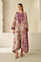 Digital Print Lawn Embroidered 3 Piece Suit RTW