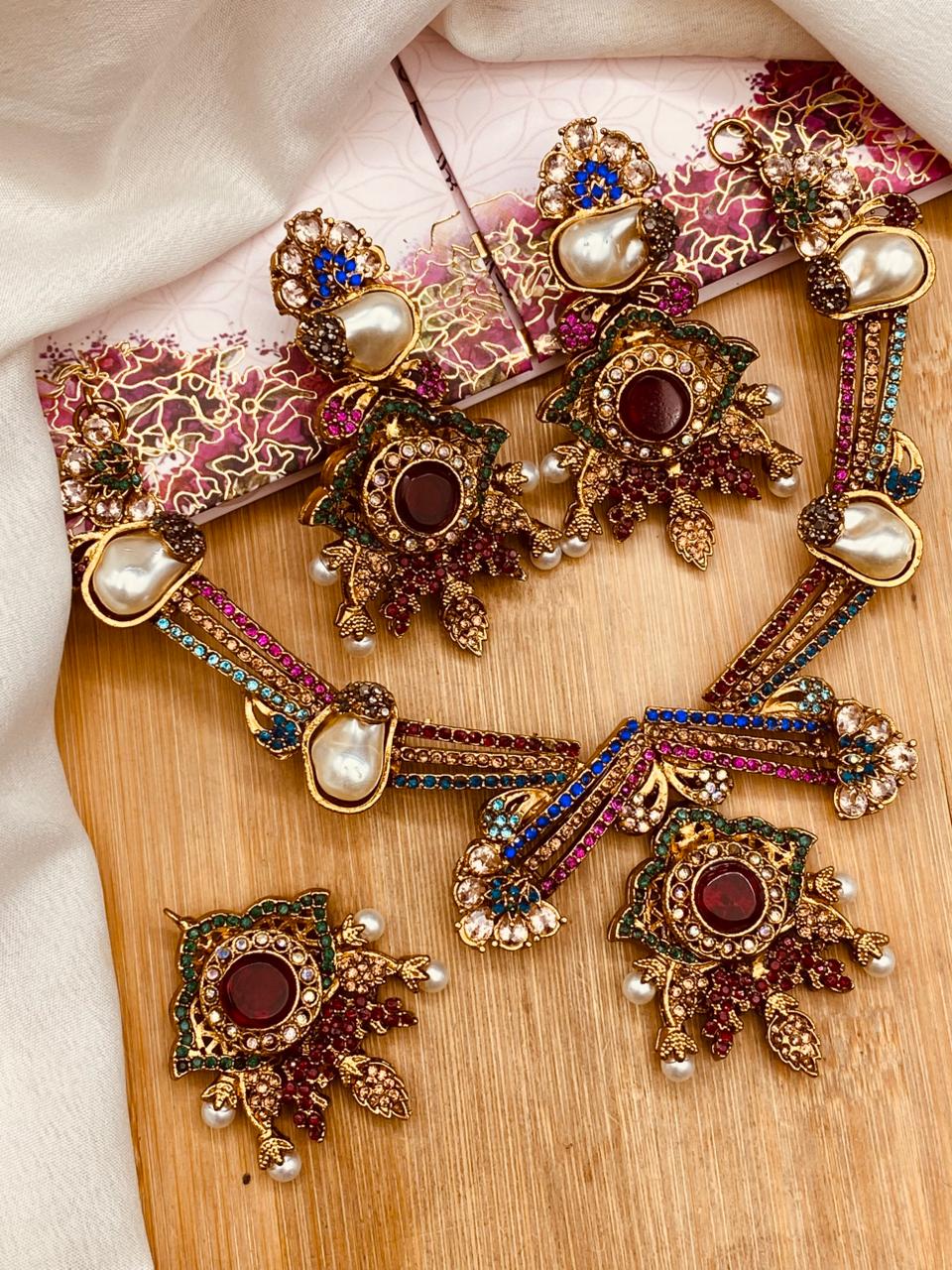 Turkish Necklace Set - Women's Jewelry