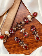 The Ultimate Statement: Turkish Floral Choker Set