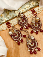 Elegant Turkish Pearl Choker Set