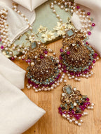 Elegant Jhumki Tikka Set for Women