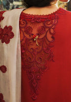 03-Piece Embroidered Cotton Lawn Suit | Ready To Wear