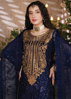 Embroidered Chiffon 3 Piece Stitched Suit Ready To Wear