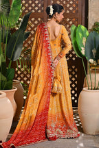 03-Piece Heavy Embroidered Chiffon Maxi | Ready To Wear