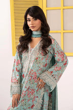 03-Piece Printed Lawn Suit - Ready To Wear