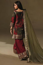 Three Pc Premium Lawn Suit With Printed Trouser