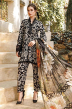 03-PIECE PRINTED LAWN EMBROIDERED DRESS