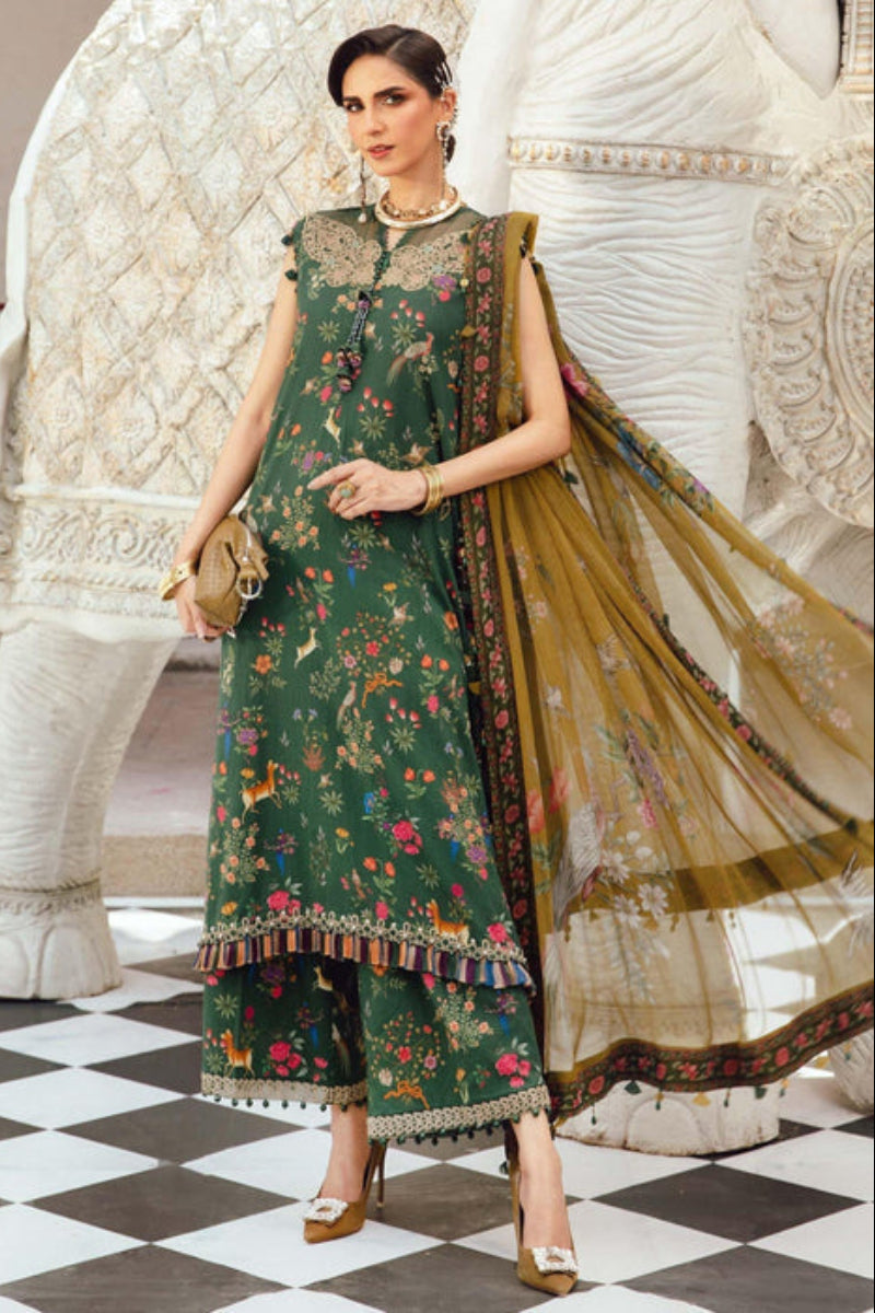 3PC Digital Printed Lawn Suit Ready To Wear