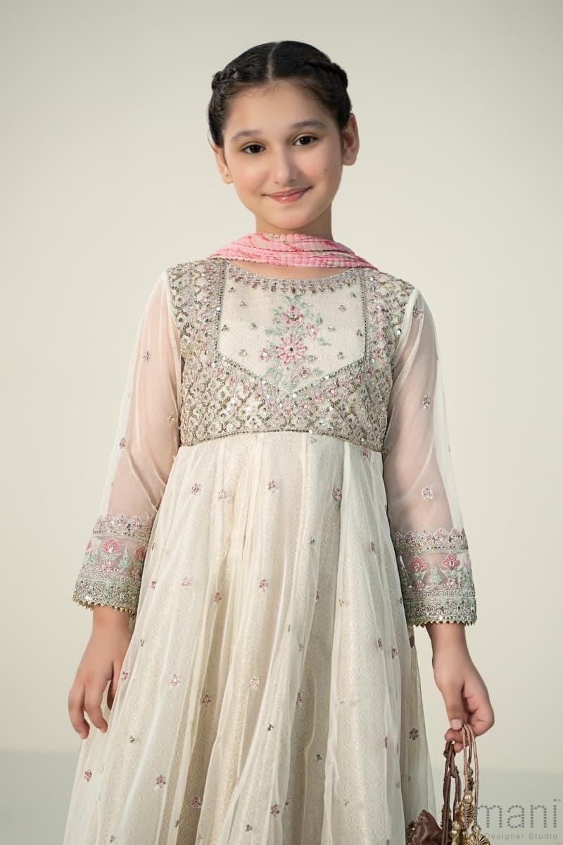 03 Piece Heavy Embroidered Chiffon Suit - Ready to Wear