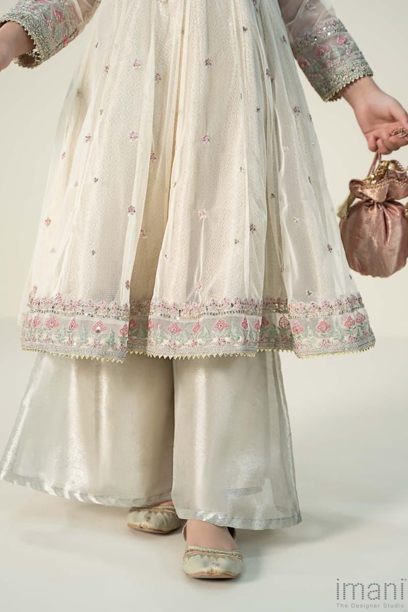 03 Piece Heavy Embroidered Chiffon Suit - Ready to Wear