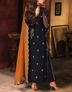 3 Piece Stitched  Chiffon Suit - Ready to Wear