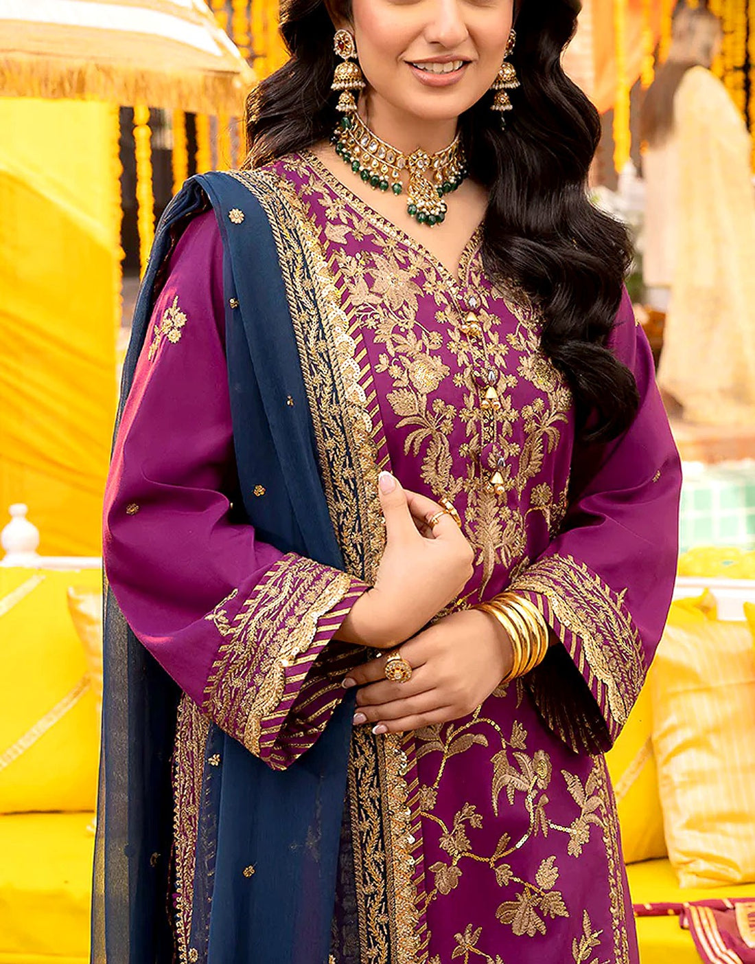 3 Piece Stitched Chiffon  suit - Ready to Wear