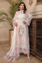 03-Piece Chiffon Suit With Embroidery | Ready To Wear
