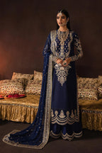 Maya by Afrozeh – Velvet Embroidery Suit