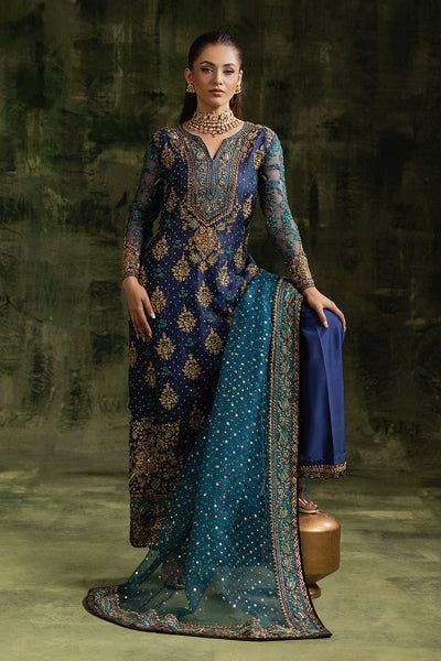 03-Piece Embroidered Chiffon Suit | Ready To Wear