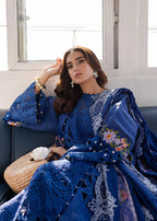 03-Piece Cotton Suit With Embroidery - Ready To Wear