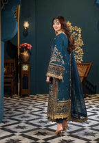 03-Piece Chiffon Suit With Heavy Embroidery | Ready To Wear (DL-AJC)
