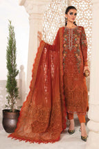 03-PIECE EMBROIDERD CHIFFON SUIT READY TO WEAR STITCHED